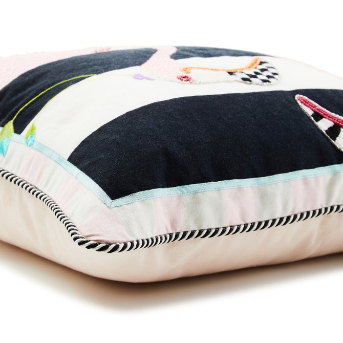 Patience Brewster Flamingo Throw Pillow image number 2