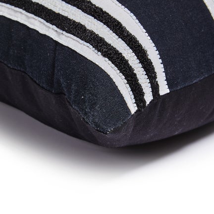 Monogram "N" Beaded Throw Pillow