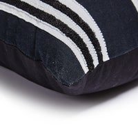 Monogram "Q" Beaded Throw Pillow