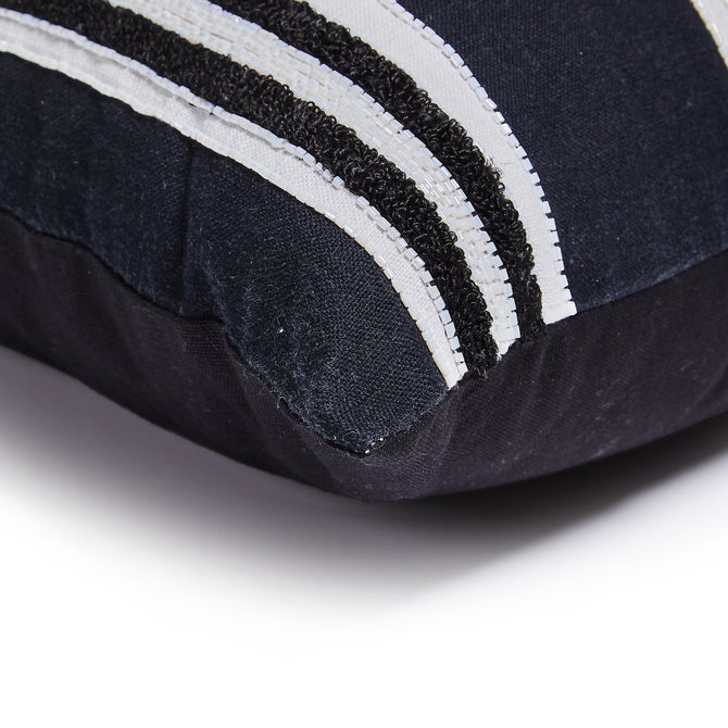 Monogram "Q" Beaded Throw Pillow image number 1