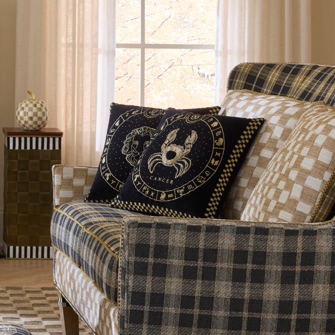 Cancer Zodiac Throw Pillow image number 2