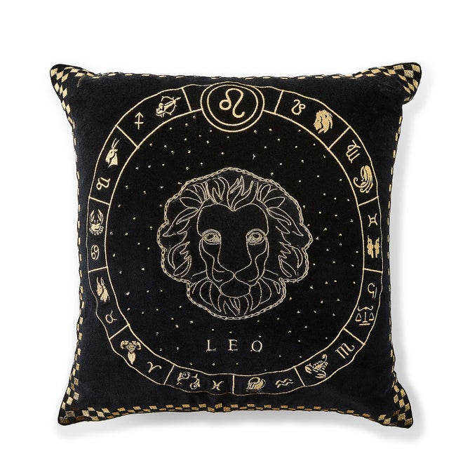 Leo Zodiac Throw Pillow image number 0