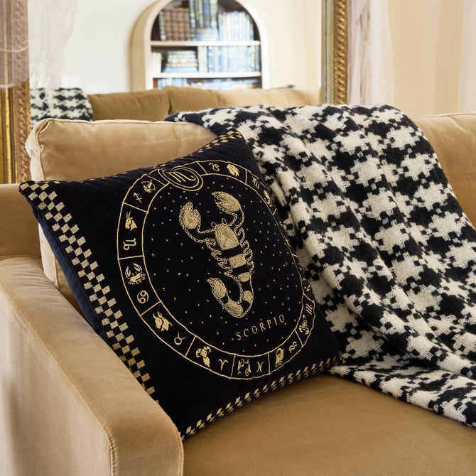 Scorpio Zodiac Throw Pillow image number 2