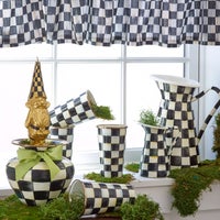 Courtly Check Cafe Valance