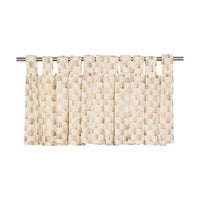 Mocha Check Tab Top Valence