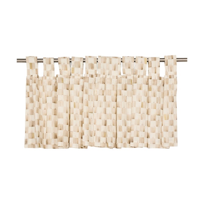 Mocha Check Tab Top Valence image number 0