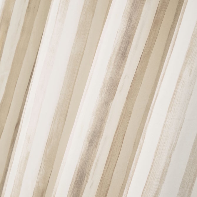 Mocha Stripe 84" Grommet Curtain Panel image number 2