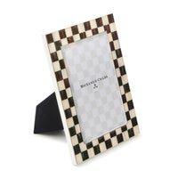 Courtly Check Silver Plated 5" x 7" Frame
