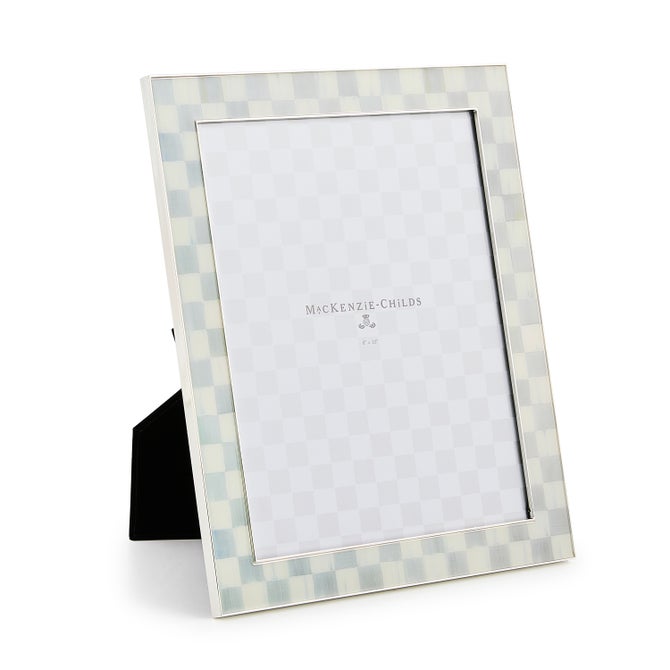 Sterling Check Silver Plated 8" x 10" Frame image number 1