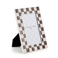 Courtly Check Silver Plated 4" x 6" Frame