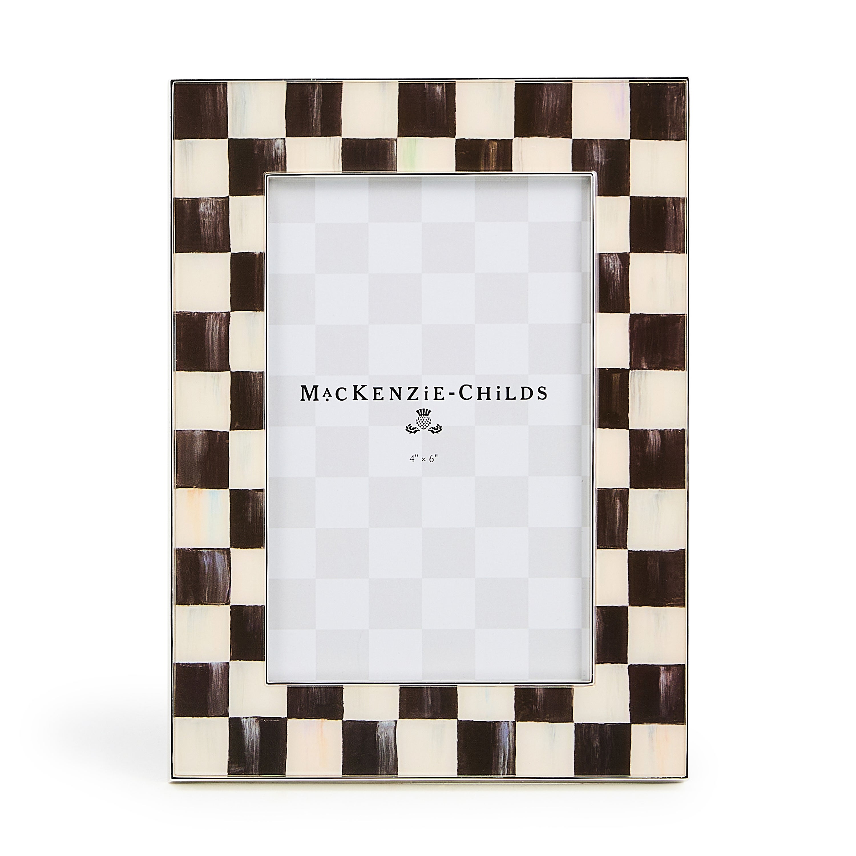 MacKenzie-Childs | Courtly Check Silver Plated 4
