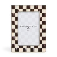Courtly Check Silver Plated 4" x 6" Frame