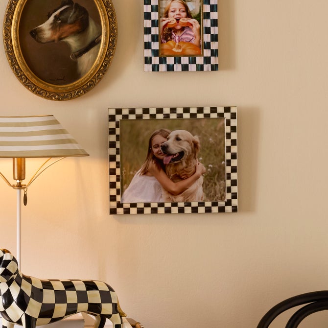 Courtly Check Silver Plated 8" x 10" Frame image number 3