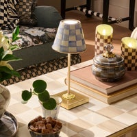 Sky Check LED Rechargeable Cafe Table Lamp