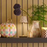 Rosy Check LED Rechargeable Cafe Table Lamp