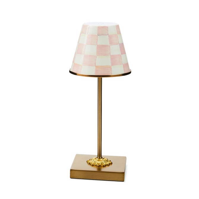Rosy Check LED Rechargeable Cafe Table Lamp image number 0