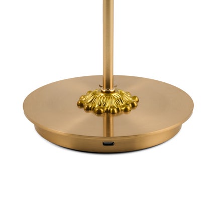Sophisticheck LED Rechargeable Dome Table Lamp