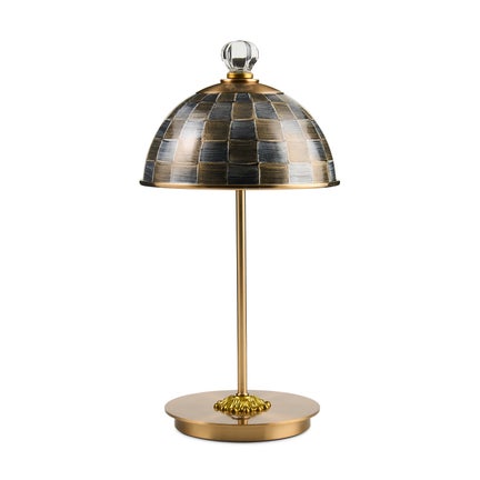 Sophisticheck LED Rechargeable Dome Table Lamp