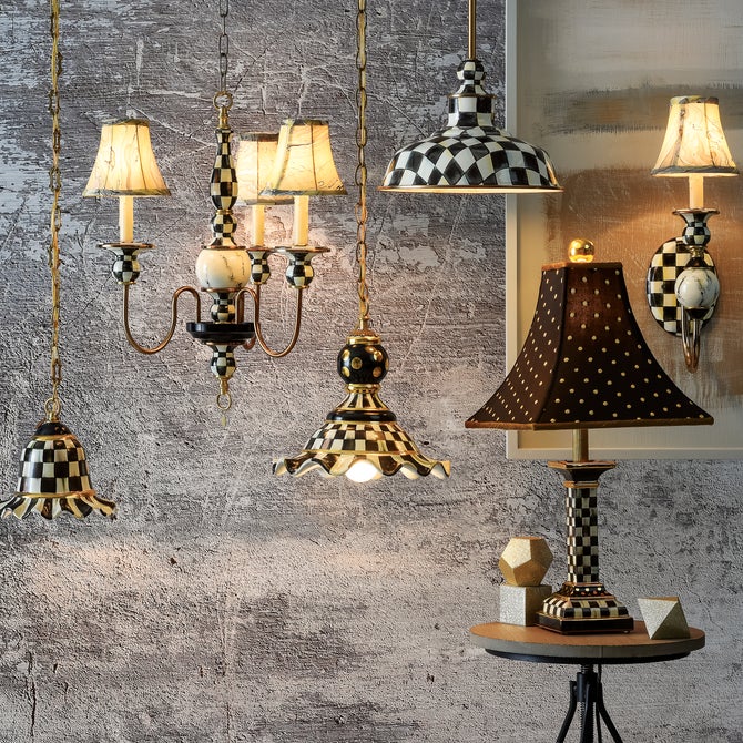 Courtly Check 12" Barn Pendant Lamp image number 6