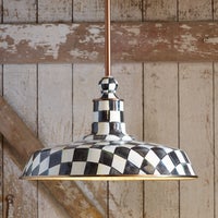 Courtly Check 18" Barn Pendant Lamp