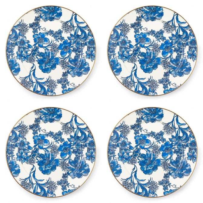 Royal English Garden Chargers, Set of 4 image number 0