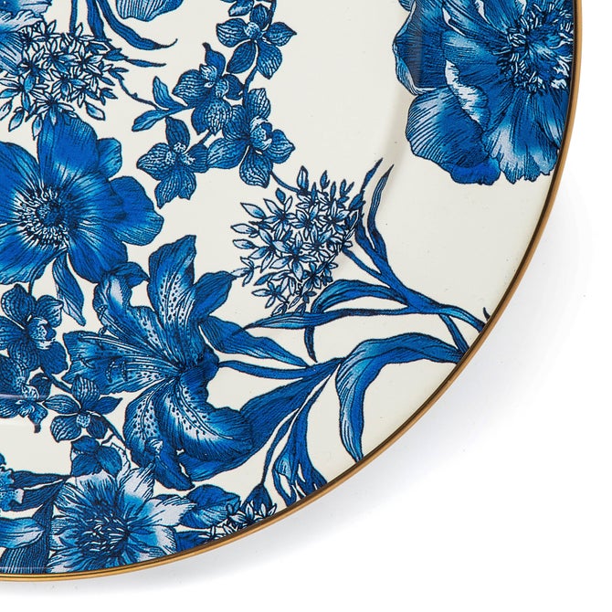 Royal English Garden Enamel Charger/Plate image number 1