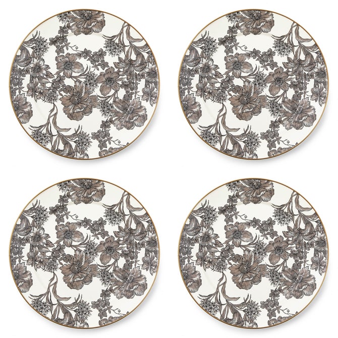 Sterling English Garden Chargers, Set of 4 image number 0
