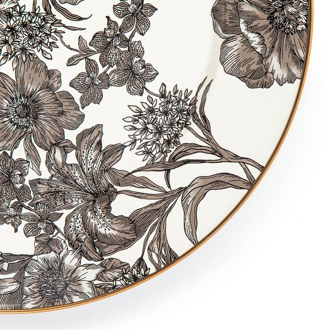 Sterling English Garden Enamel Charger/Plate image number 1
