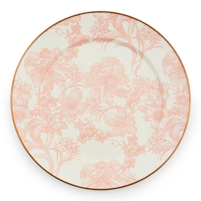 Rosy English Garden Enamel Dinnerware image number 0