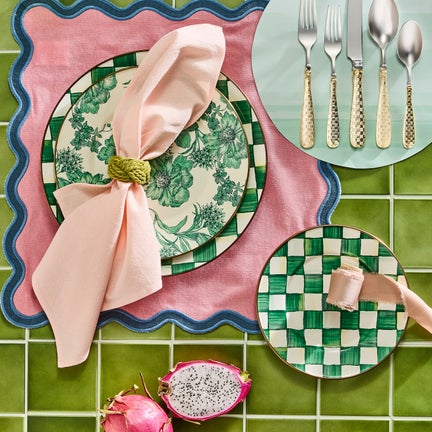 Emerald English Garden Charger/Plate