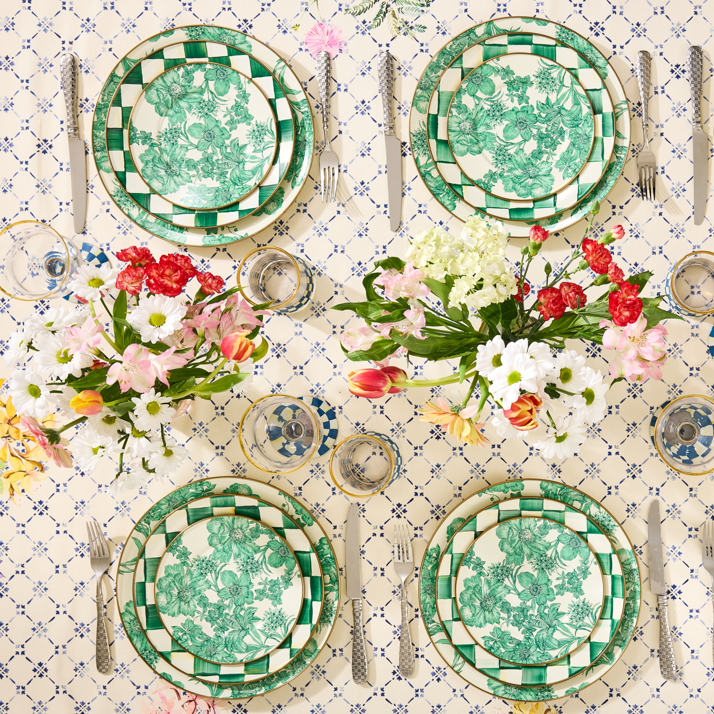 MacKenzie-Childs English Garden Charger Plate