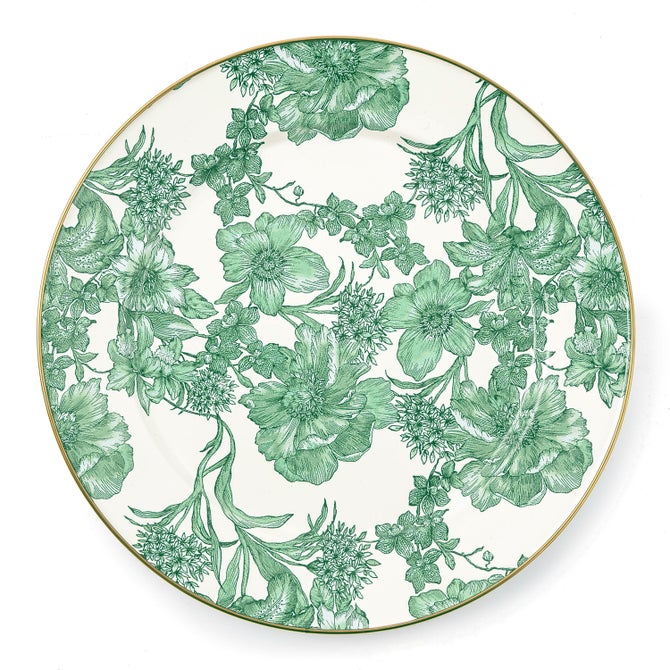 Emerald English Garden Charger/Plate image number 0