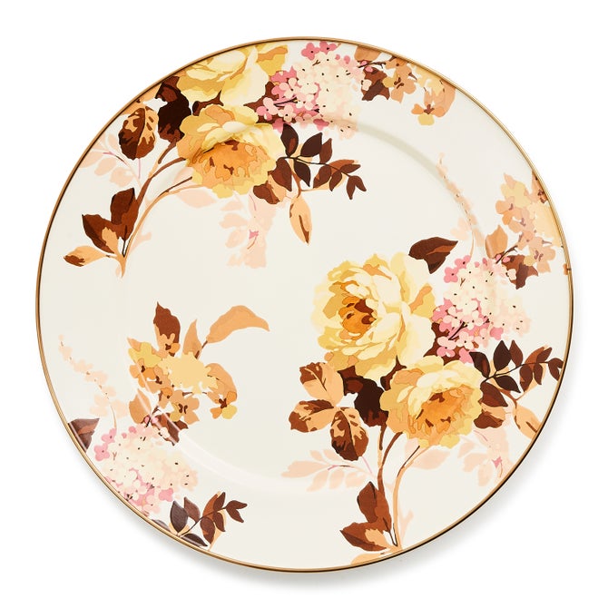 Wild Rose White Charger/Plate image number 0
