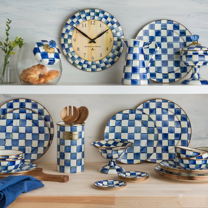 Royal Check Enamel Dinnerware image number 4
