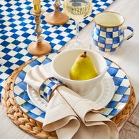 Royal Check Enamel Dinnerware