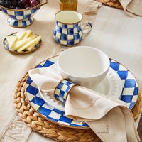 Royal Check Enamel Dinnerware