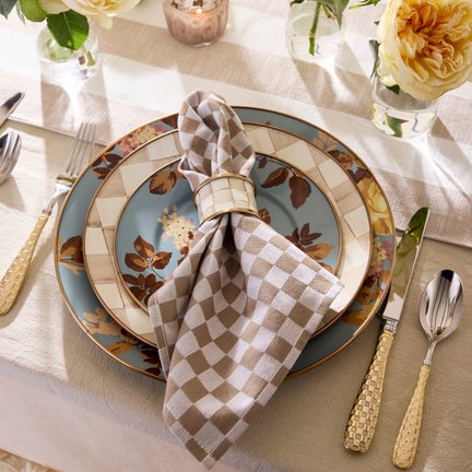 Wild Rose Slate Charger/Plate