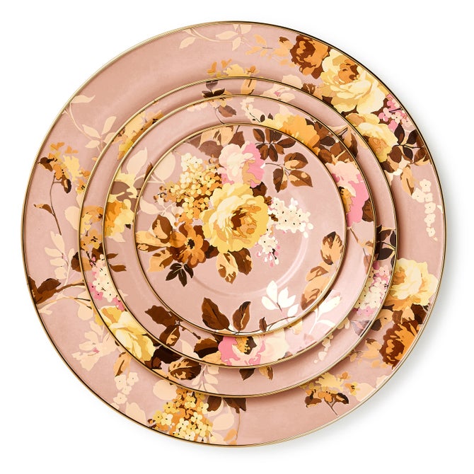 Wild Rose Mauve Charger/Plate image number 3