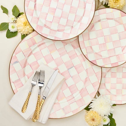 Rosy Check Charger/Plate