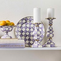 Violet Check Charger/Plate