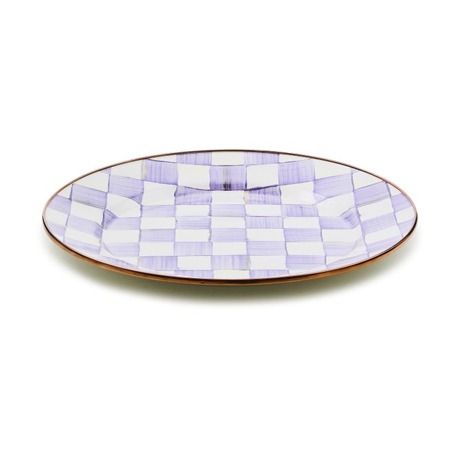 Violet Check Charger/Plate image number 2