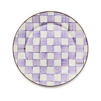 Violet Check Charger/Plate