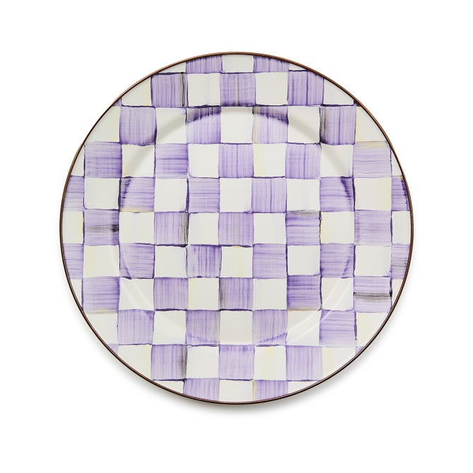 Violet Check Charger/Plate image number 0