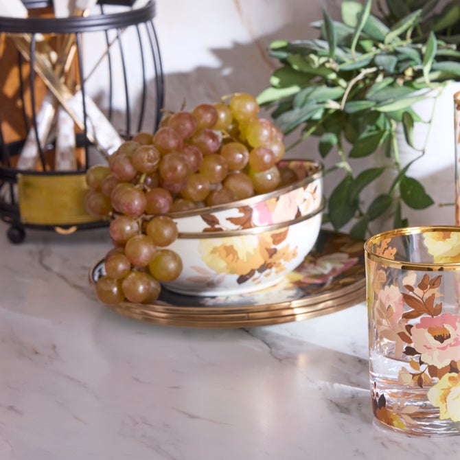 Wild Rose White Everyday Bowl image number 1