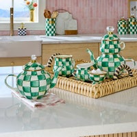 Emerald Check Mug