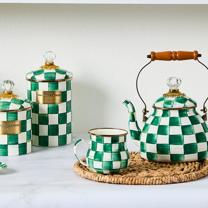 Emerald Check Mug image number 4