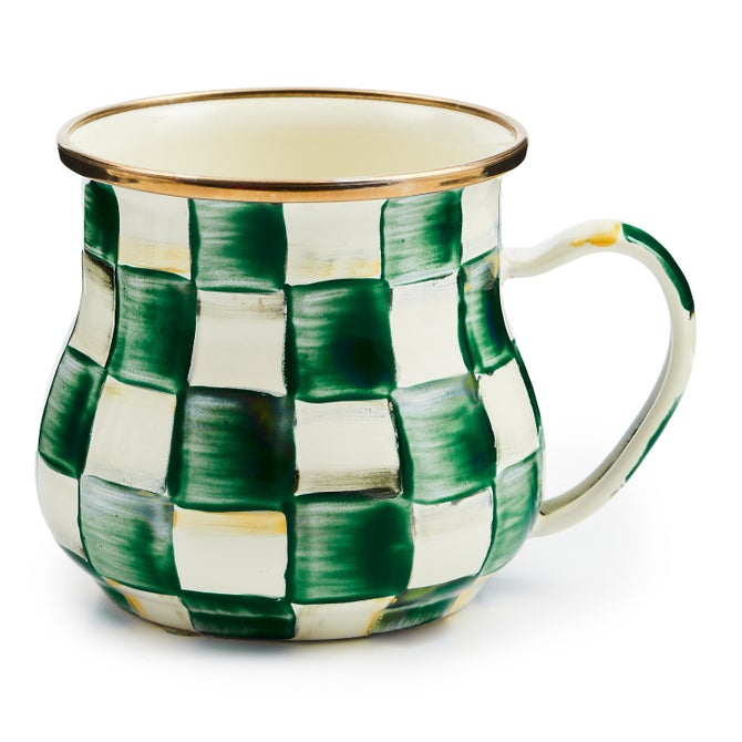 Emerald Check Mug image number 0