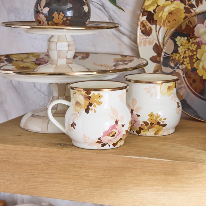 Wild Rose White Mug image number 1