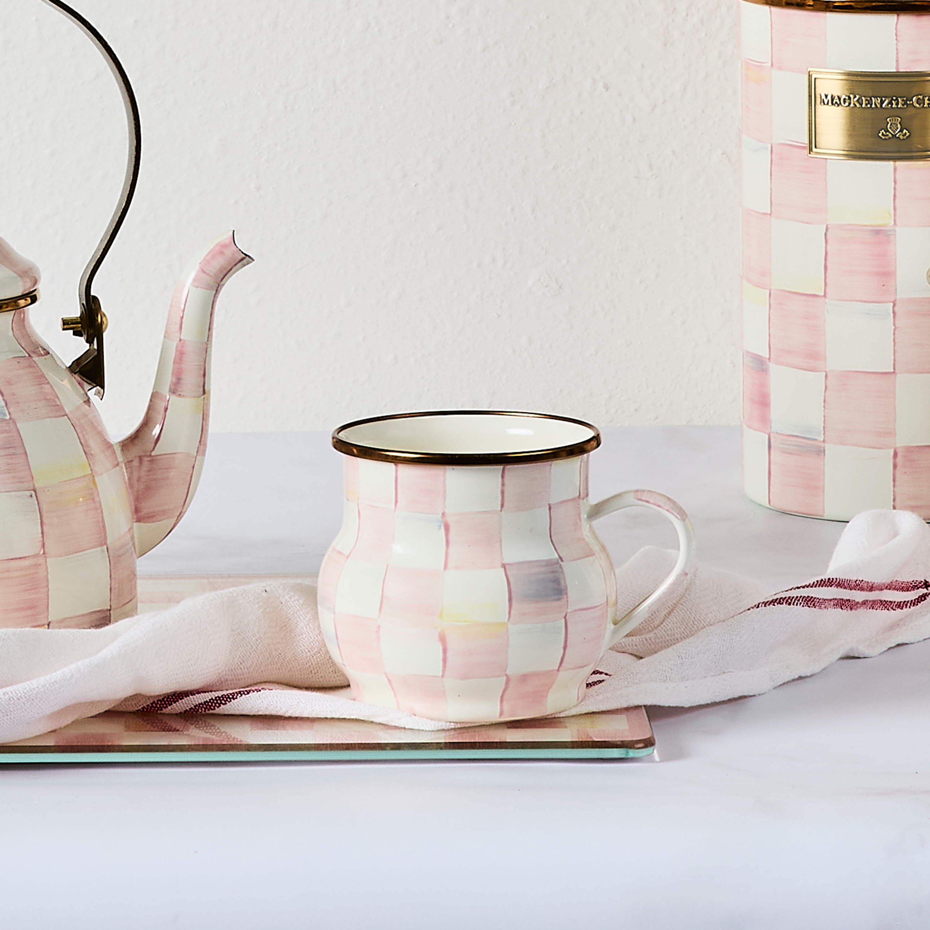 MacKenzie-Childs | Rosy Check Mug