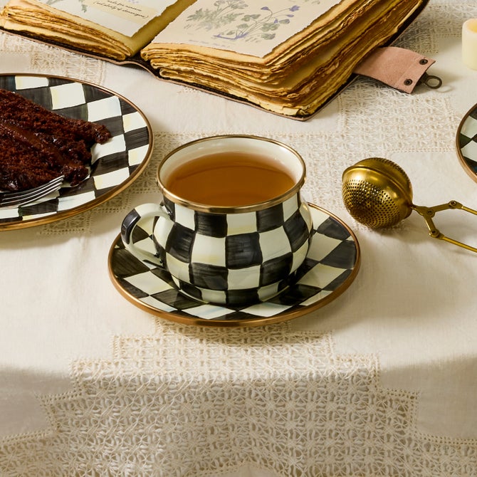 Courtly Check Teacup image number 10